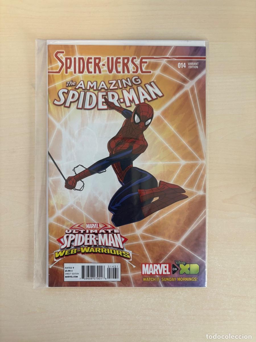 C&oacute;mics: The Amazing Spider-Man #14 (Marvel Comics USA, 2014) &ndash; Variant Edition (Web Warriors)