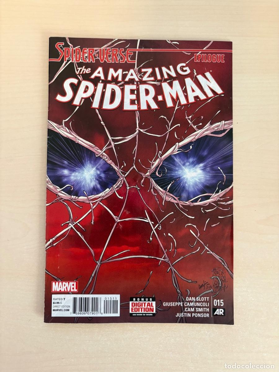 C&oacute;mics: The Amazing Spider-Man #15 (Marvel Comics USA, 2015) &ndash; Spider-Verse Epilogue