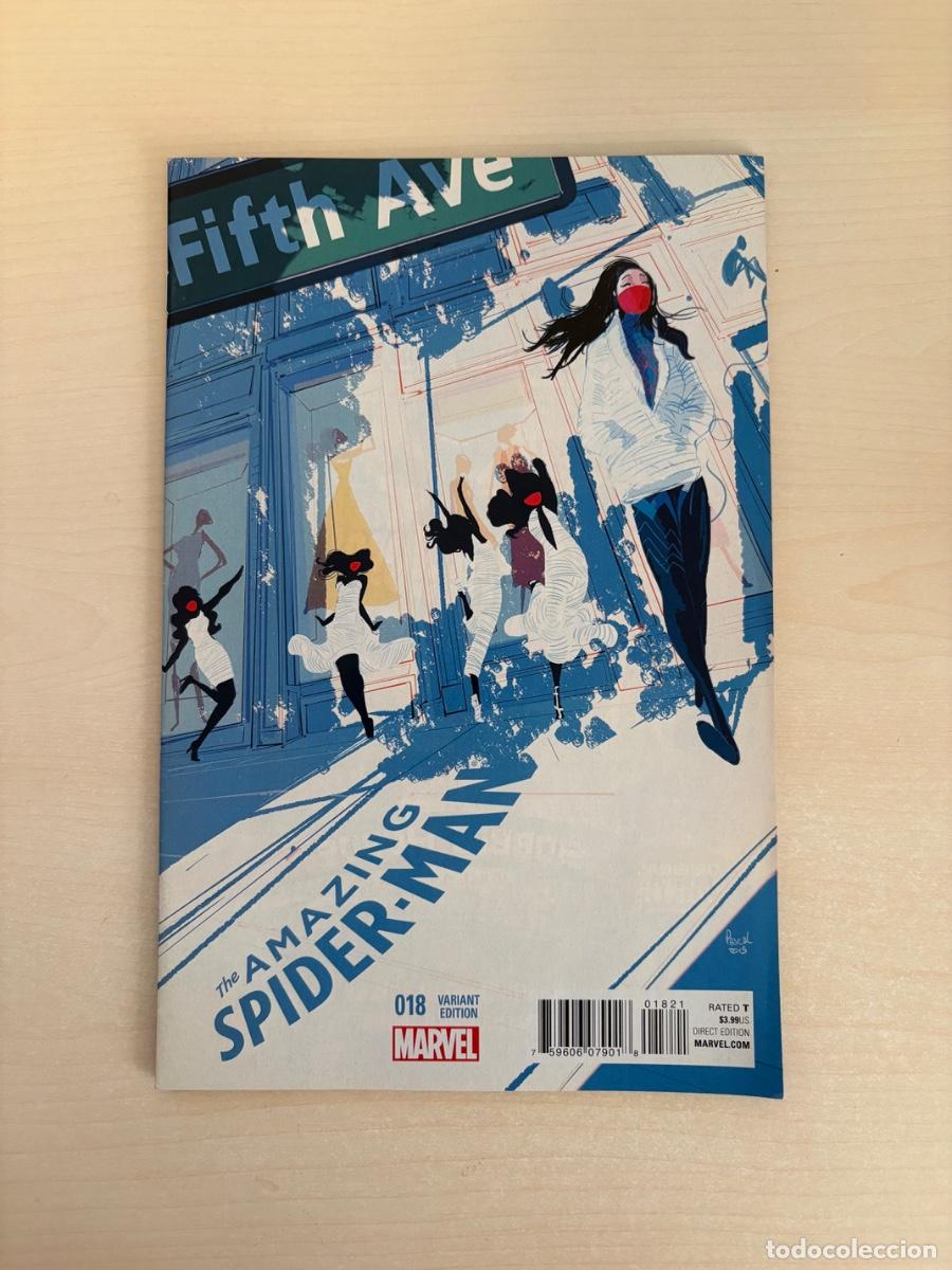 C&oacute;mics: The Amazing Spider-Man #18 (Marvel Comics USA, 2015) &ndash; Variant Edition (Pascal Campion Cover)