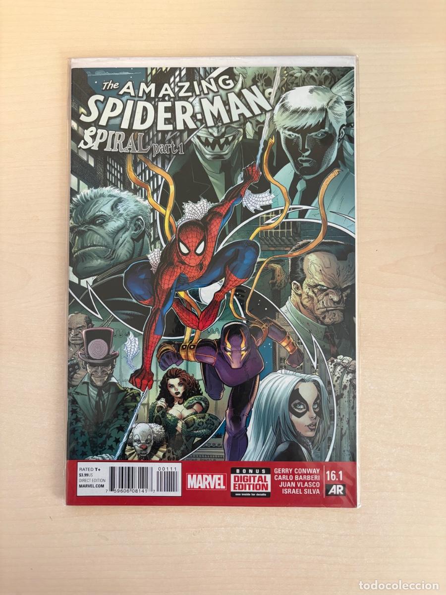C&oacute;mics: The Amazing Spider-Man #16.1 (Marvel Comics USA, 2015) &ndash; Spiral Part 1