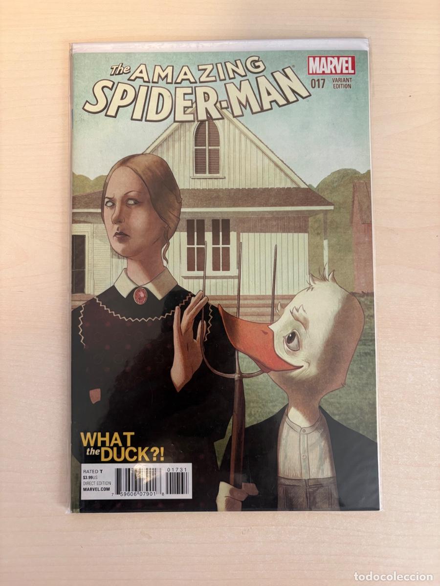 C&oacute;mics: The Amazing Spider-Man #17 (Marvel Comics USA, 2015) &ndash; Variant Edition &rdquo;What The Duck?!&rdquo;