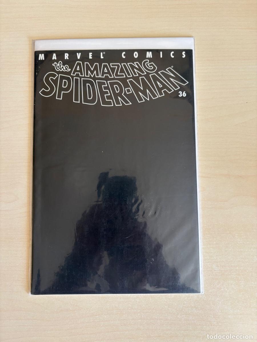 C&oacute;mics: The Amazing Spider-Man #36 (Marvel Comics USA, 2001) &mdash; BLACK COVER / 9-11 ISSUE