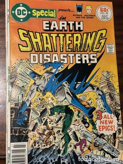 C&oacute;mics: DC SPECIAL N&ordm; 28 (JULIO 1977) EARTH SHATTERING DISASTERS. ORIGINAL DC. BATMAN - AQUAMAN - LEGION