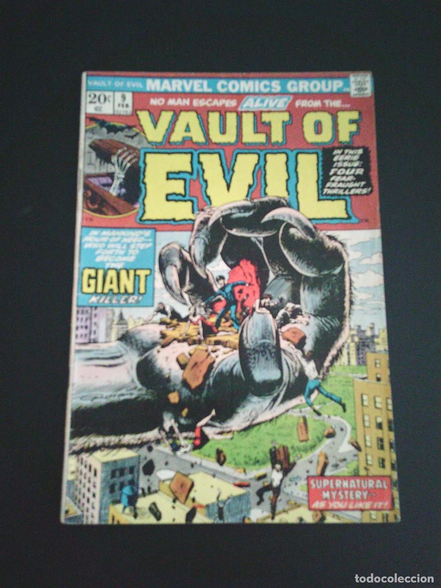 C&oacute;mics: VAULT OF EVIL - NUMERO 9 - MARVEL COMICS GROUP - NORMAL ESTADO - COMIC USA ORIGINAL -CJ 241
