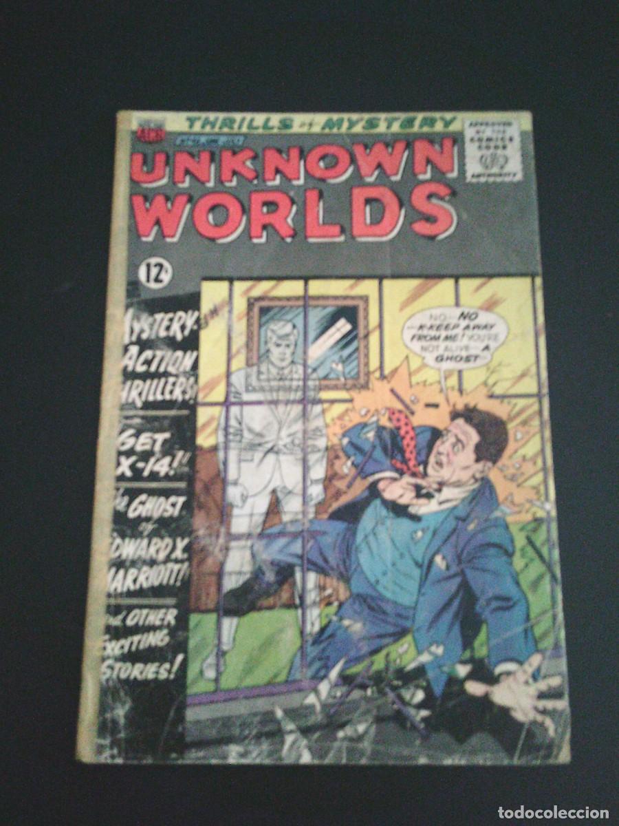 C&oacute;mics: UNKNOWN WORLDS - NUMERO 48 - TRILLS OF MYSTERY - ACG - REGULAR ESTADO - COMIC USA ORIGINAL -CJ 241