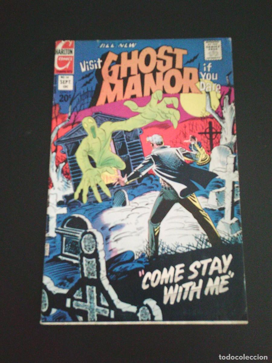 C&oacute;mics: ALL NEW VISIT GHOST MANOR - NUMERO 14 - HARLTON COMICS - BUEN ESTADO - COMIC USA ORIGINAL -CJ 241