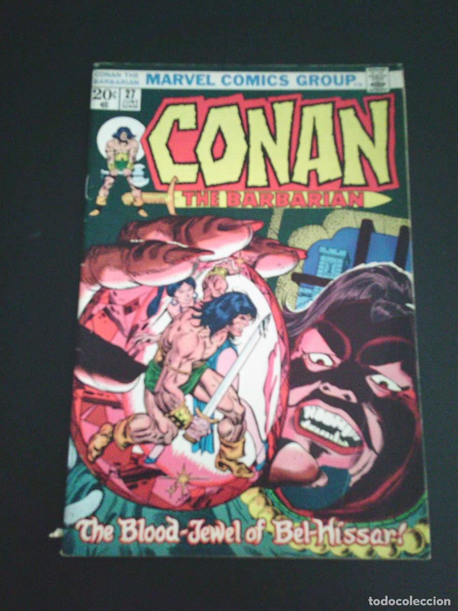 Comics : CONAN THE BARBARIAN - NUMERO 27 - MARVEL COMICS GROUP - COMIC USA ORIGINAL - CJ 241
