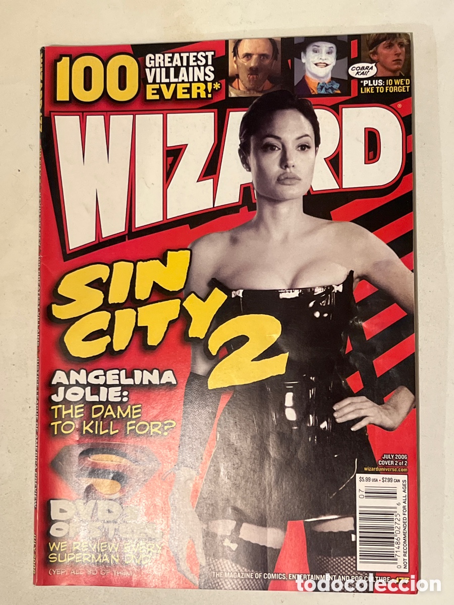 C&oacute;mics: Revista Comics en ingl&eacute;s Wizard N&deg;177 Sin City 2