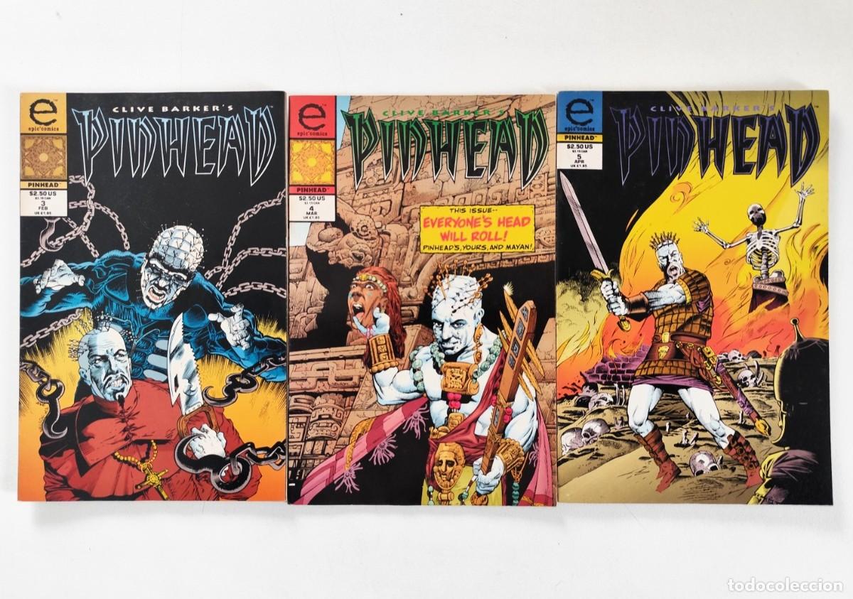 C&oacute;mics: PINHEAD # 3, 4, 5 (D. G. Chichester ) ~ Marvel/Epic (1994) - Foto 1