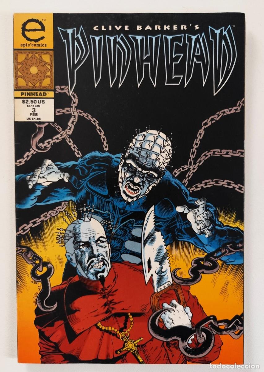 C&oacute;mics: PINHEAD # 3, 4, 5 (D. G. Chichester ) ~ Marvel/Epic (1994) - Foto 3