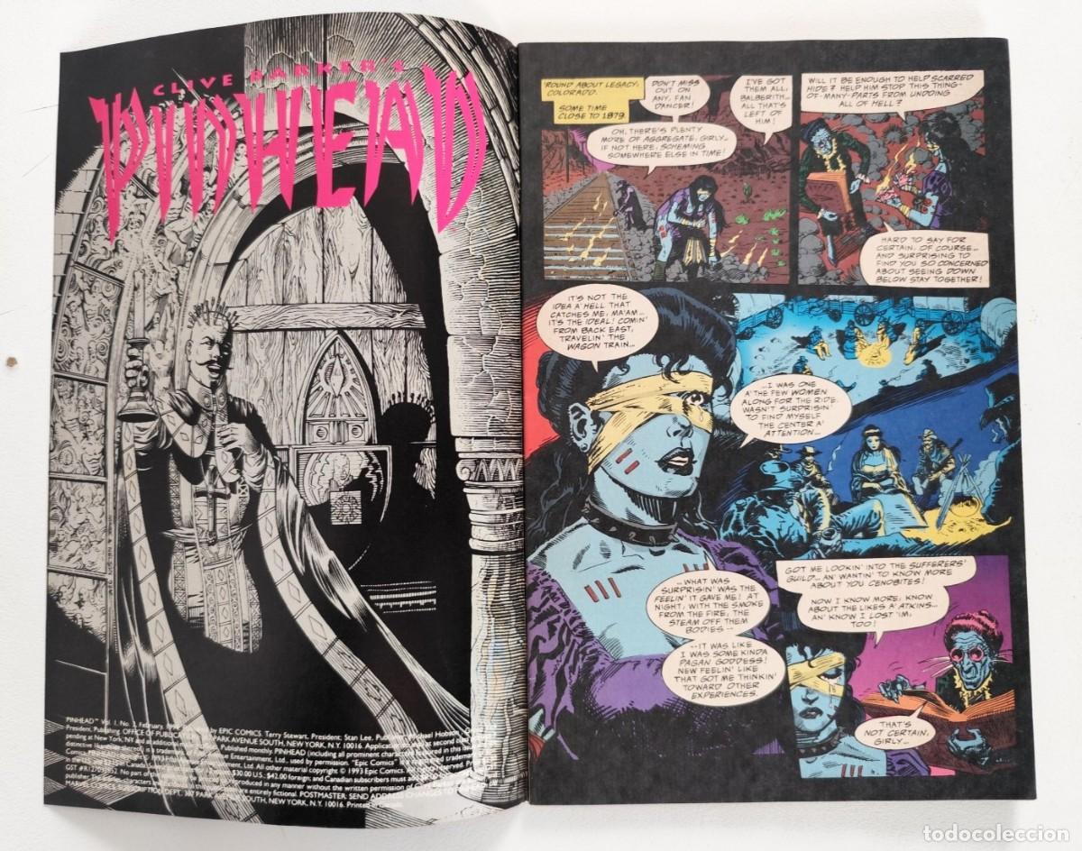 C&oacute;mics: PINHEAD # 3, 4, 5 (D. G. Chichester ) ~ Marvel/Epic (1994) - Foto 4