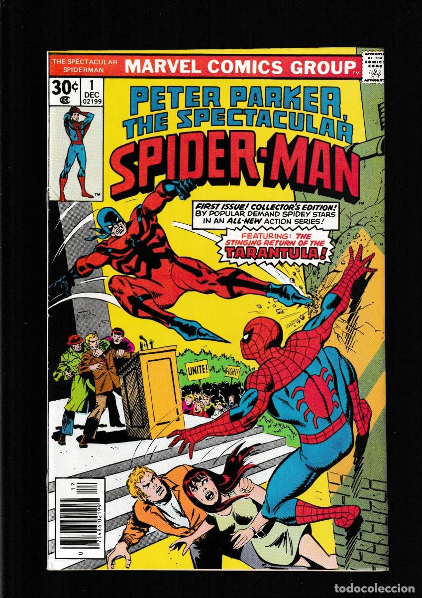 C&oacute;mics: PETER PARKER THE SPECTACULAR SPIDER-MAN 1 - MARVEL 1976 VFN / GERRY CONWAY & SAL BUSCEMA