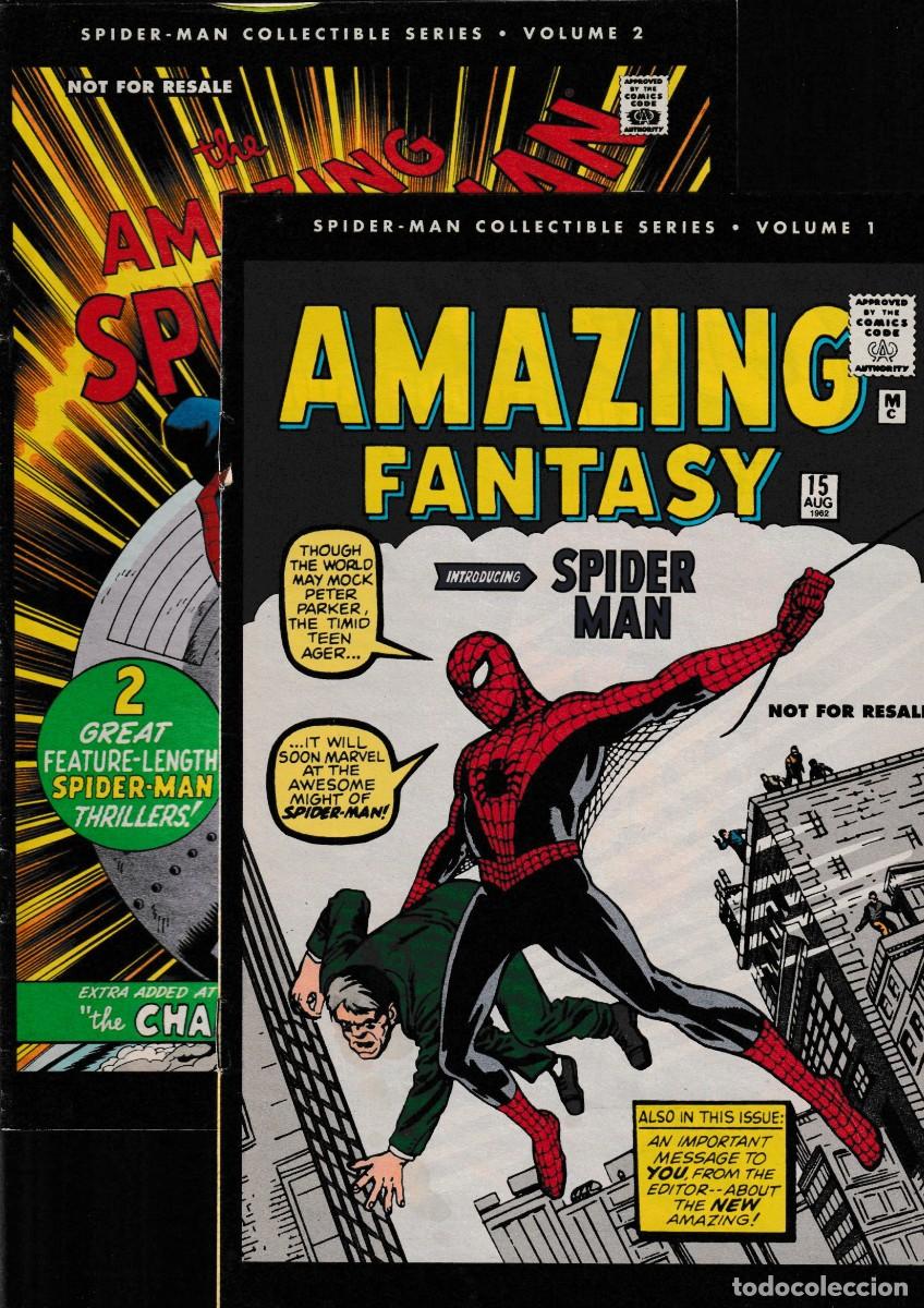 C&oacute;mics: SPIDER-MAN COLLECTIBLE SERIES 1 2 6 7 10 14 19 21 22 LOTE DE 9 - MARVEL 2006 FN A VFN