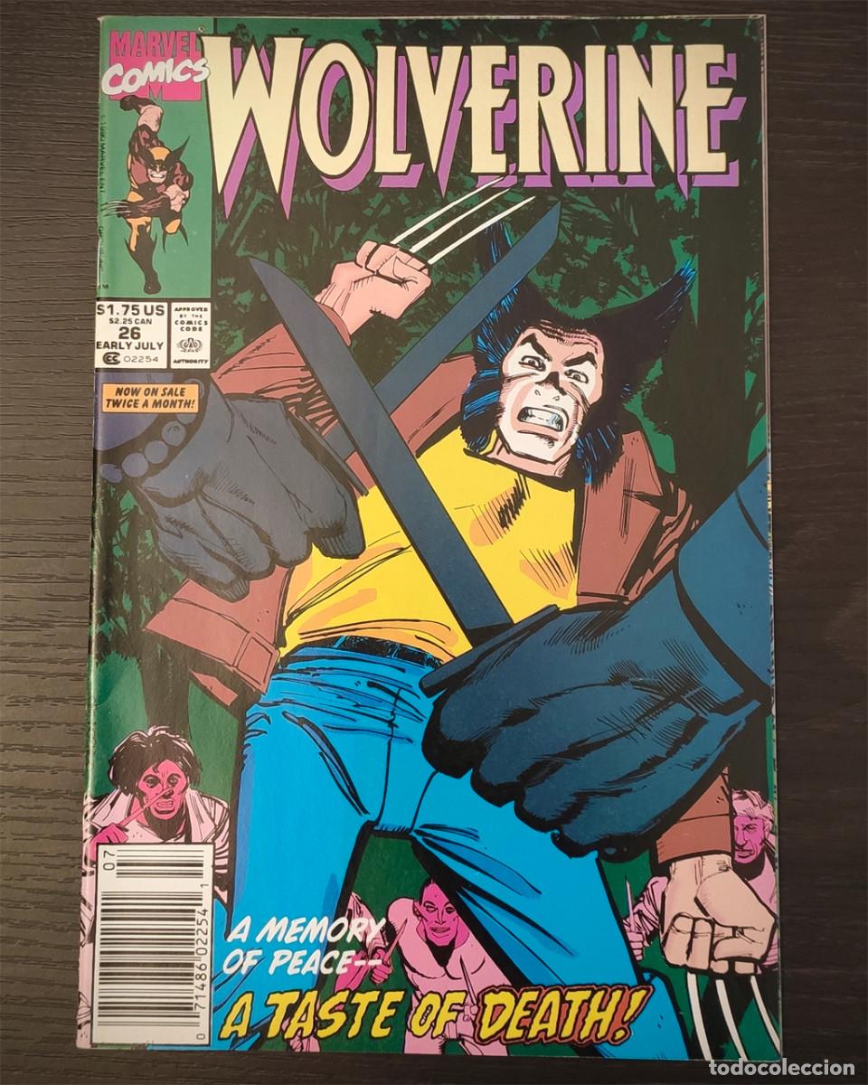 C&oacute;mics: [C&oacute;mic USA] Wolverine Vol. 2 #26 (1990)