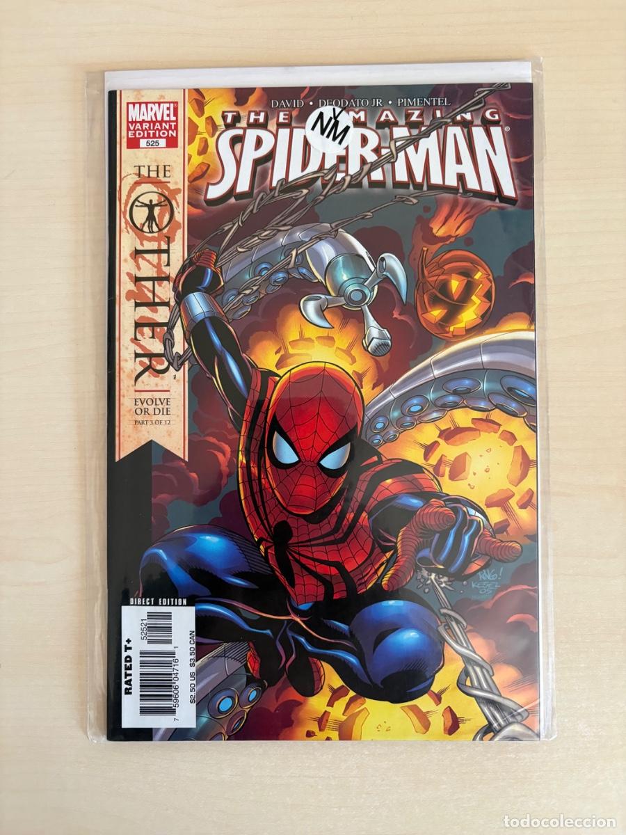 C&oacute;mics: The Amazing Spider-Man #525 (Marvel Comics USA, 2006) &ndash; Variant Edition