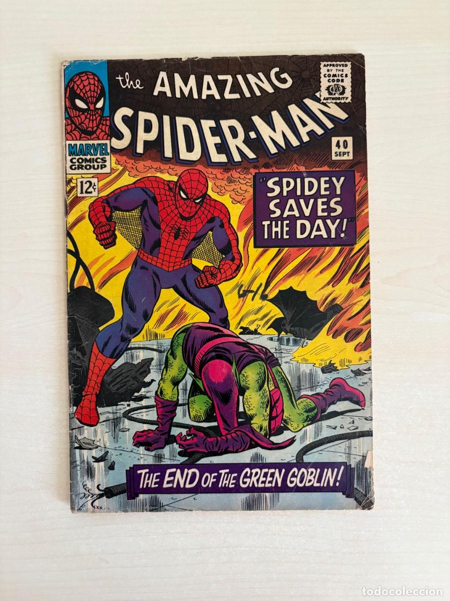 C&oacute;mics: The Amazing Spider-Man #40 (Marvel Comics USA, 1966)