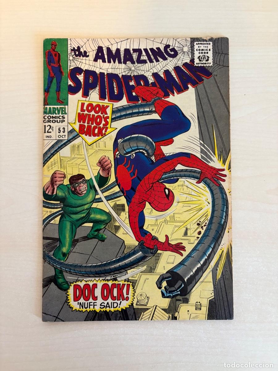C&oacute;mics: The Amazing Spider-Man #53 &mdash; edici&oacute;n original americana Marvel Comics publicada en octubre de 1967.