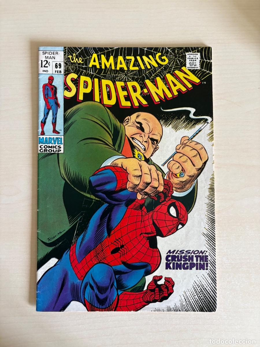 C&oacute;mics: The Amazing Spider-Man #69 (Marvel Comics USA, 1969)