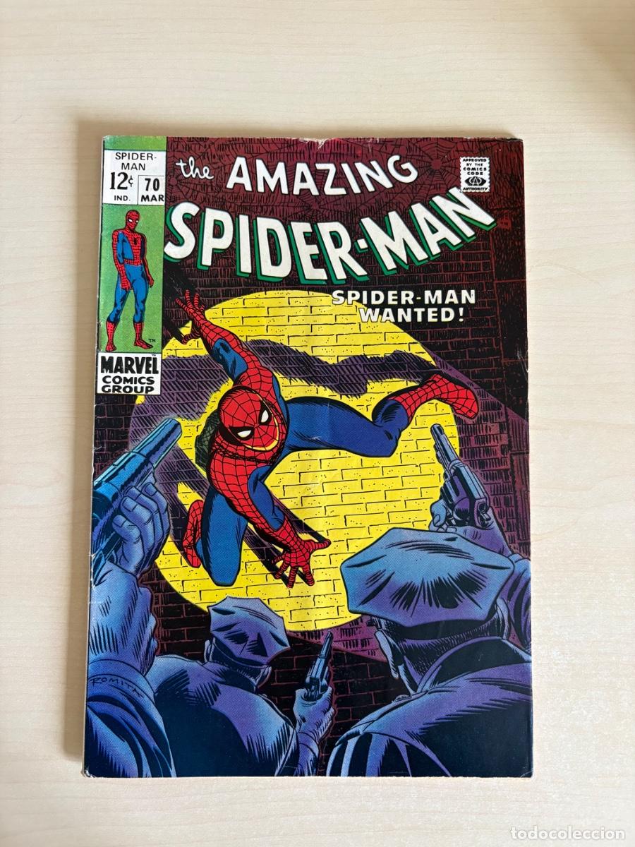 C&oacute;mics: The Amazing Spider-Man #70 (Marvel Comics USA, 1969)