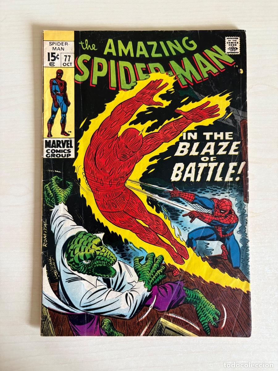 C&oacute;mics: The Amazing Spider-Man #77 (Marvel Comics USA, 1969)