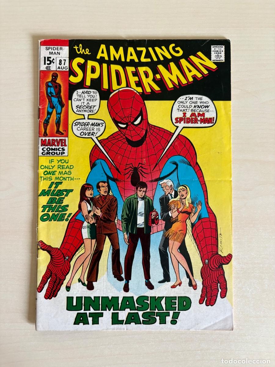 C&oacute;mics: The Amazing Spider-Man #87 (Marvel Comics USA, 1970)