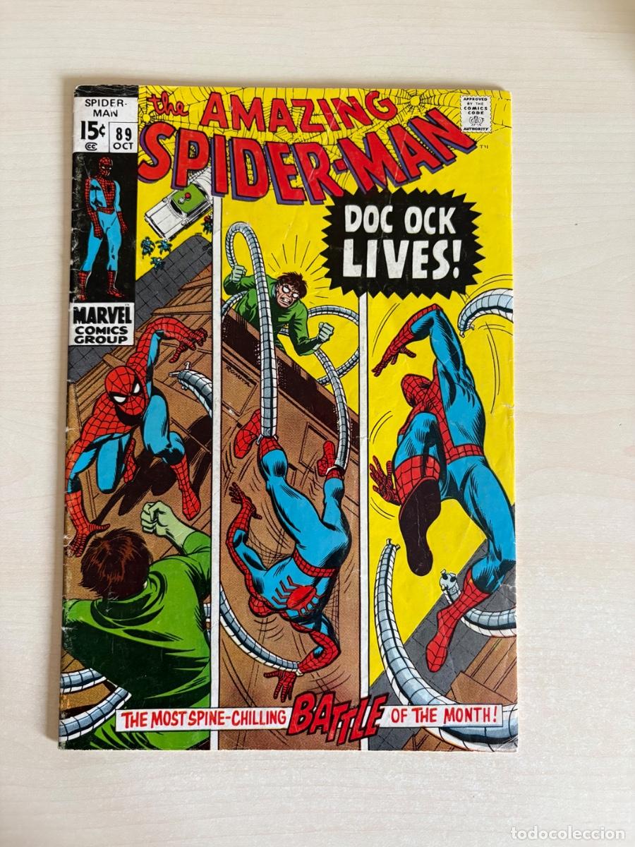 C&oacute;mics: The Amazing Spider-Man #89 (Marvel Comics USA, 1970)