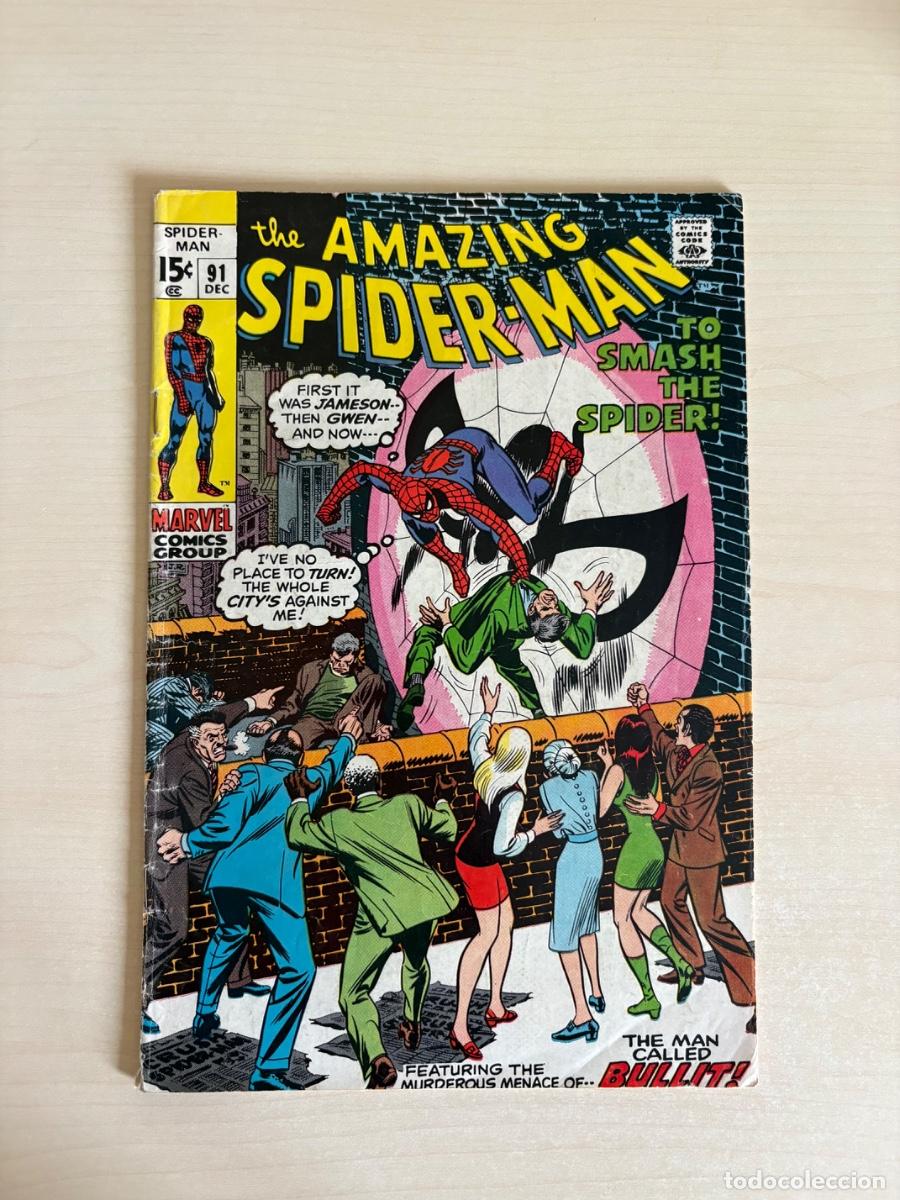 C&oacute;mics: The Amazing Spider-Man #91 (Marvel Comics USA, 1970)