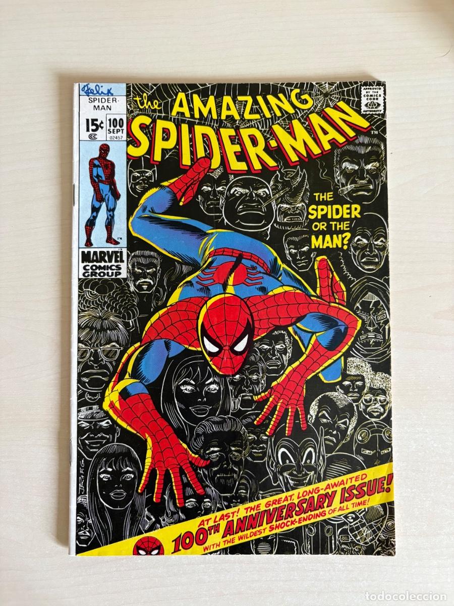 C&oacute;mics: The Amazing Spider-Man #100 (Marvel Comics USA, 1971)