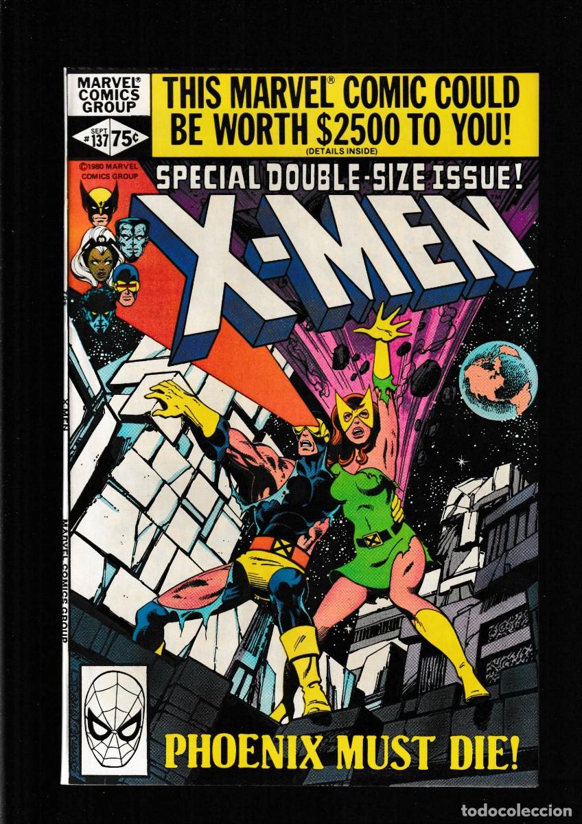 C&oacute;mics: UNCANNY X-MEN 137 / MARVEL 1980 VFN/NM / CHRIS CLAREMONT & JOHN BYRNE / DEATH OF PHOENIX