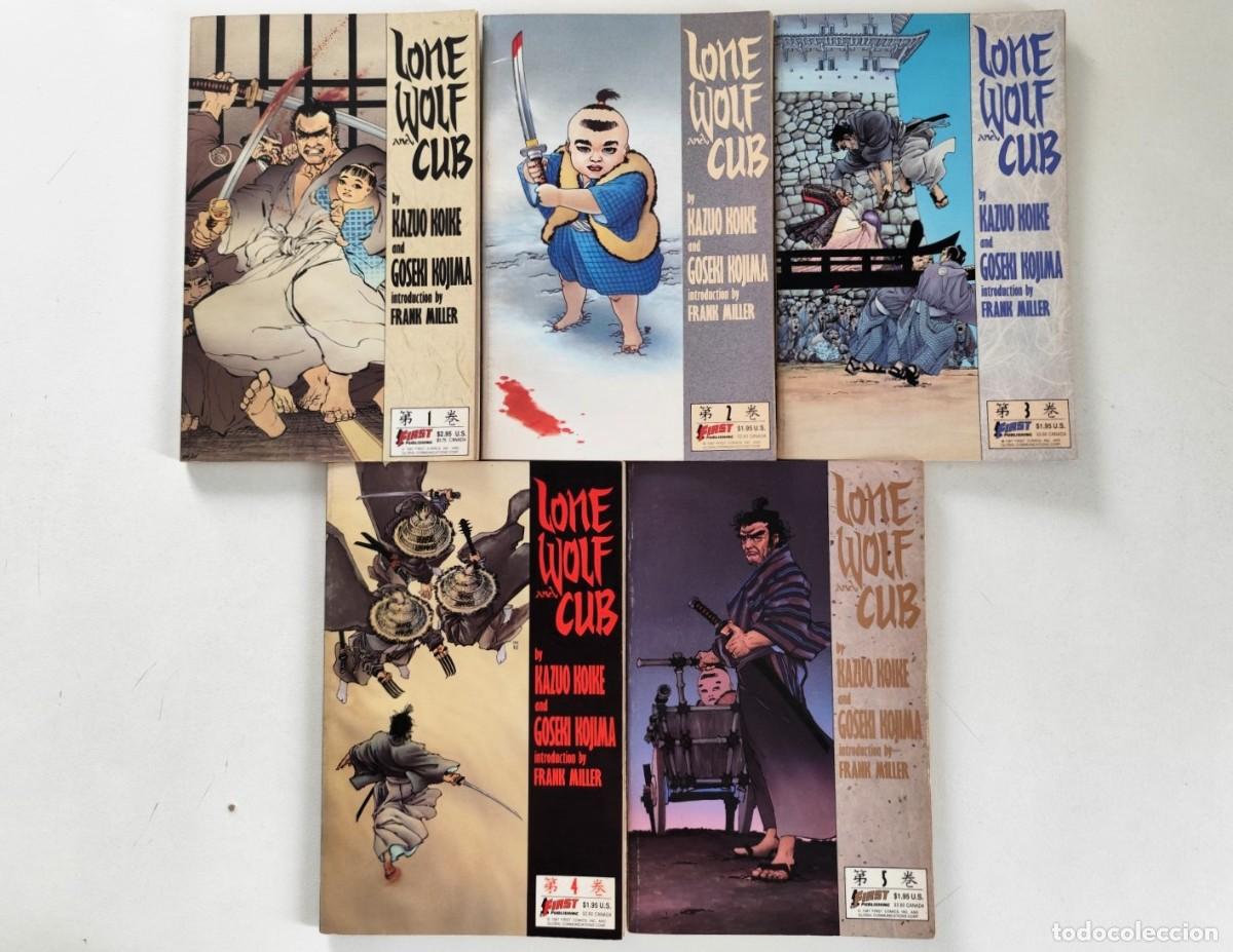 C&oacute;mics: LONE WOLF AND CUB # 1-5 (Kazuo Koike, Goseki Kojima) ~ First (1987) Covers by Frank Miller