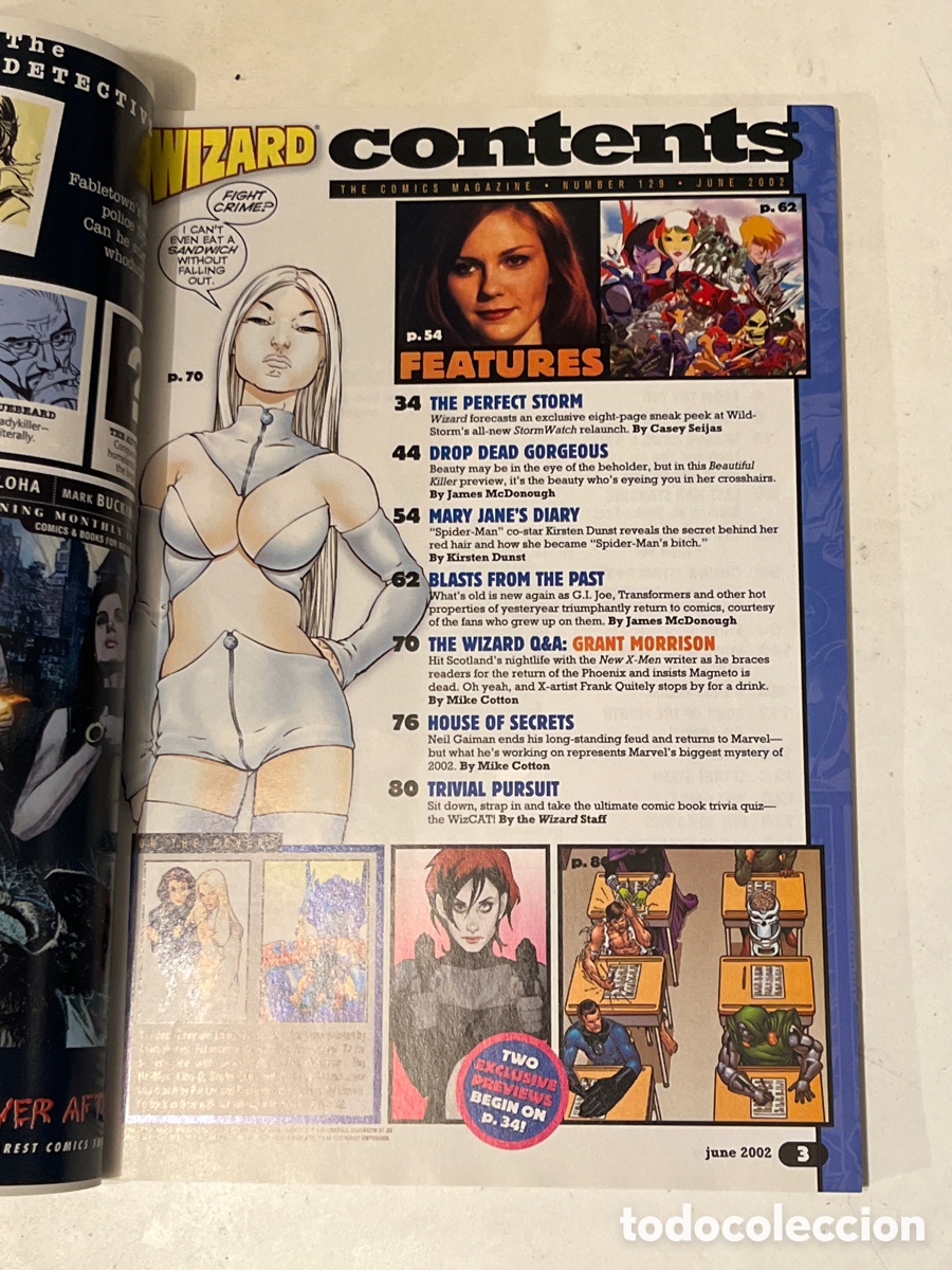 C&oacute;mics: Revista de Comics en ingl&eacute;s Wizard N&deg;129 Star Wars Comic Checklist - Foto 2