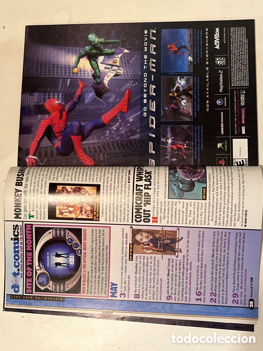C&oacute;mics: Revista de Comics en ingl&eacute;s Wizard N&deg;129 Star Wars Comic Checklist - Foto 3