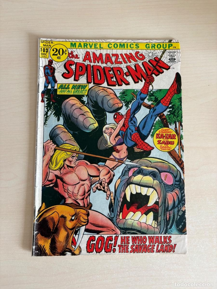 C&oacute;mics: The Amazing Spider-Man #103 (Marvel Comics USA, 1971)