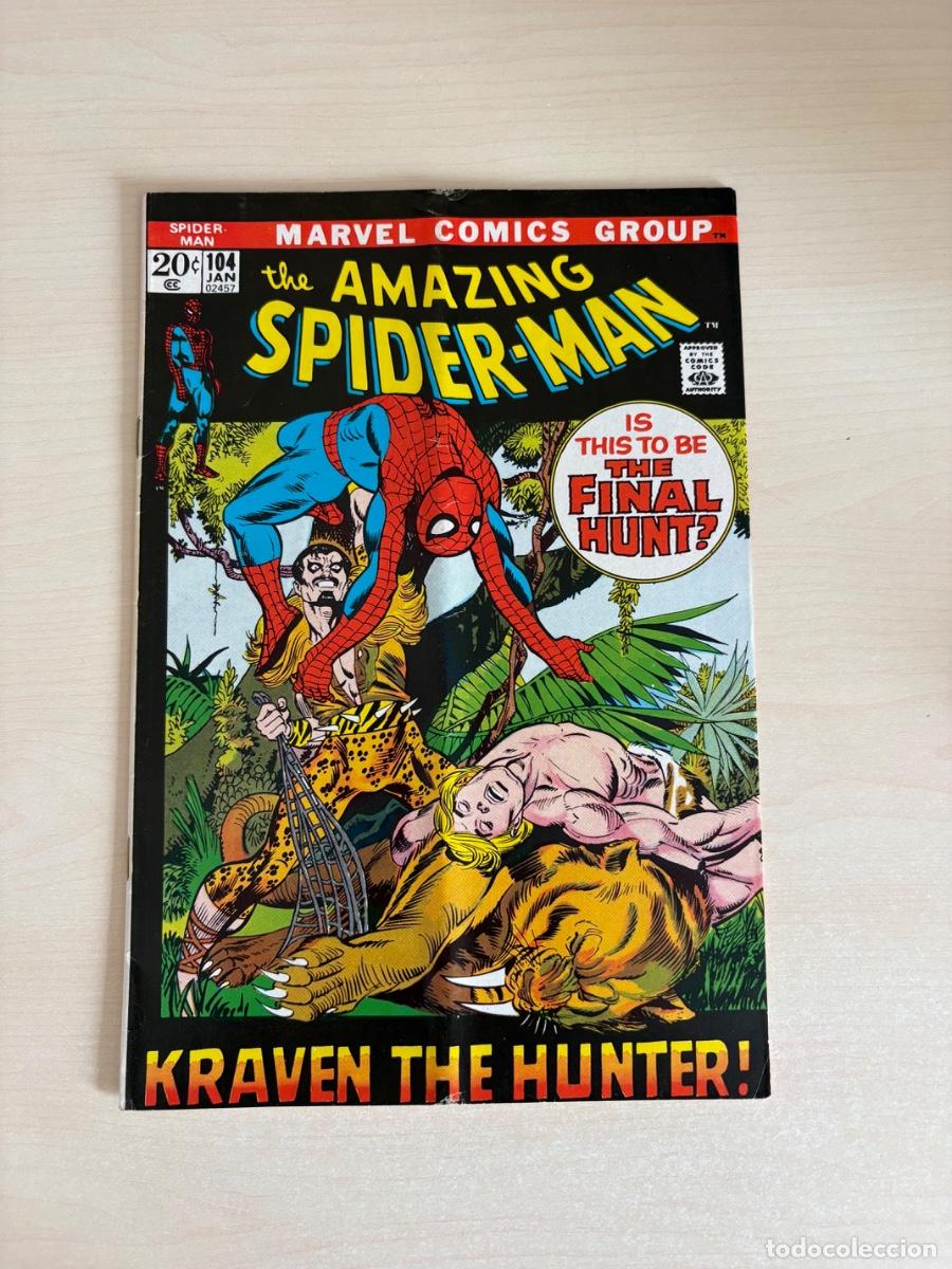 C&oacute;mics: The Amazing Spider-Man #104 (Marvel Comics USA, 1972)