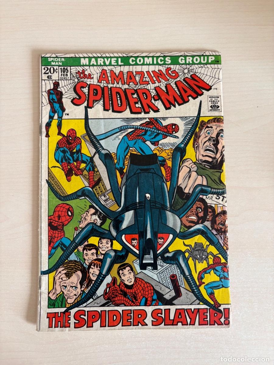 C&oacute;mics: The Amazing Spider-Man #105 (Marvel Comics USA, 1972)
