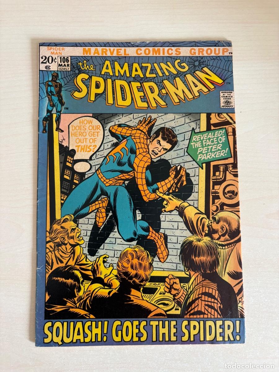 C&oacute;mics: The Amazing Spider-Man #105 (Marvel Comics USA, 1972)