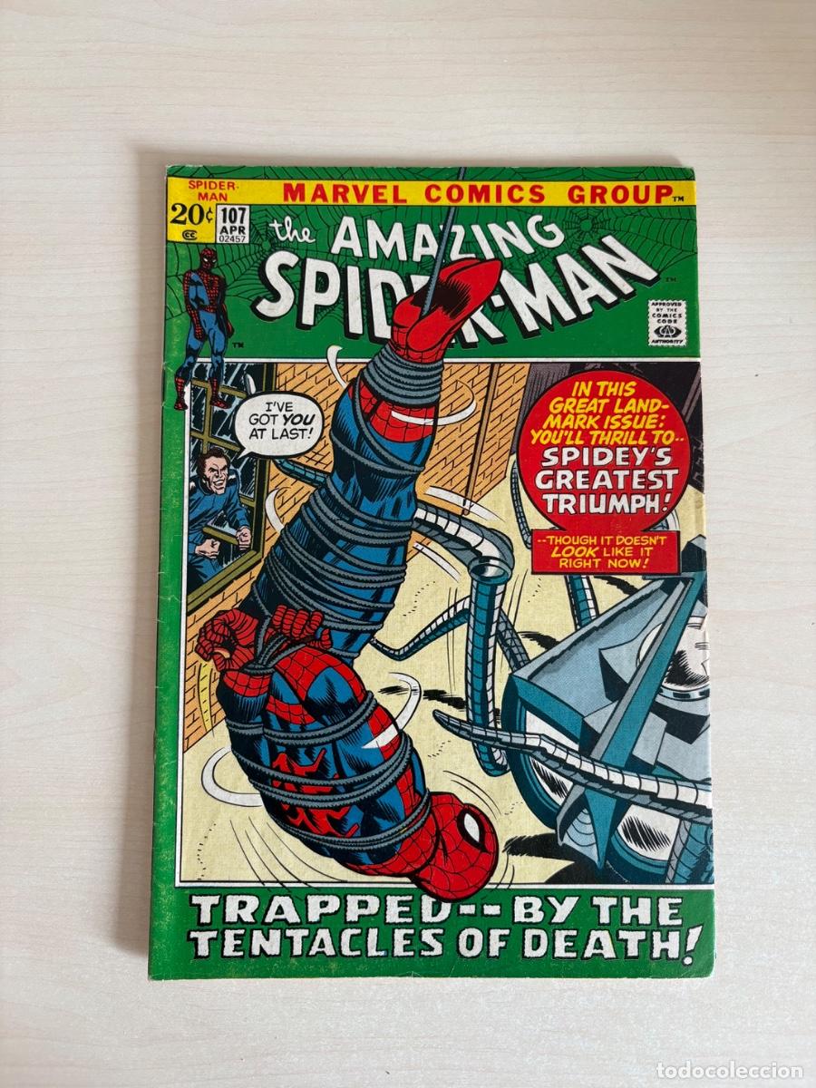 C&oacute;mics: The Amazing Spider-Man #107 (Marvel Comics USA, 1972)