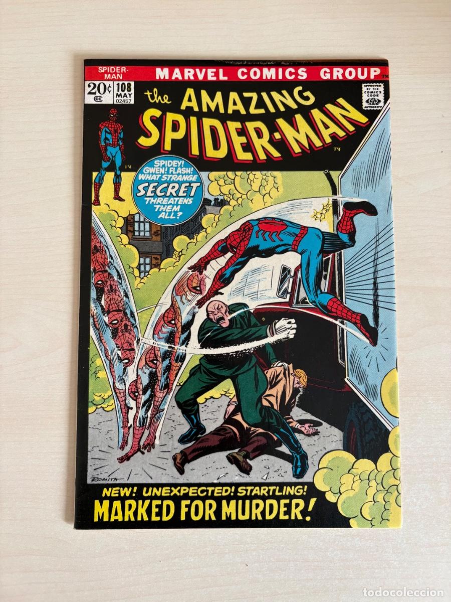 C&oacute;mics: The Amazing Spider-Man #108 (Marvel Comics USA, 1972)