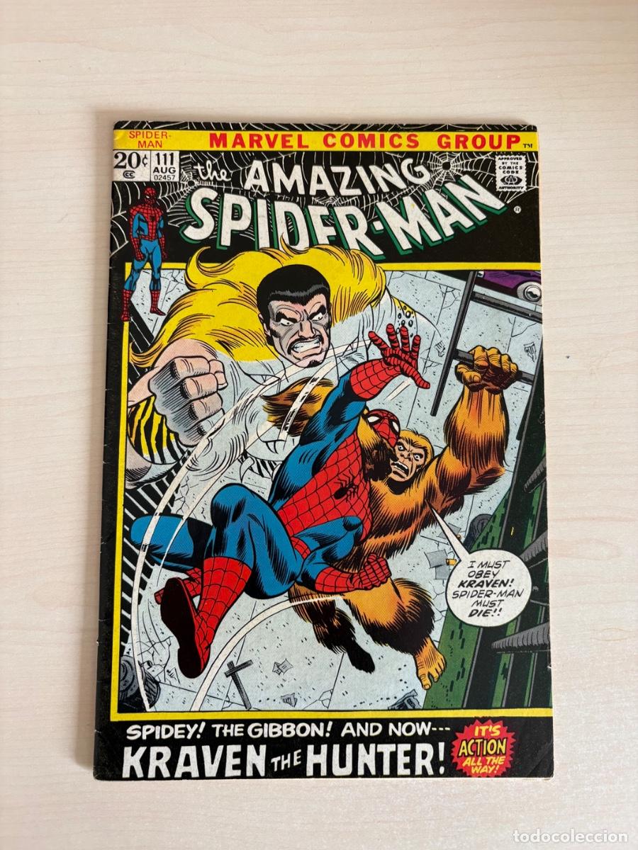 C&oacute;mics: The Amazing Spider-Man #111 (Marvel Comics USA, 1972)