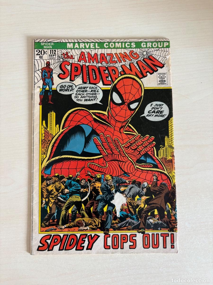 C&oacute;mics: The Amazing Spider-Man #112 (Marvel Comics USA, 1972)
