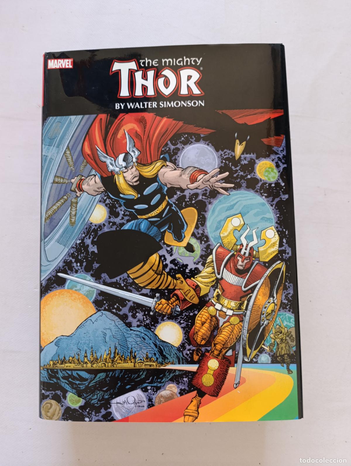 C&oacute;mics: THE MIGHTY THOR BY WALTER SIMONSON - MARVEL OMNIBUS - BUSCEMA - EN INGLES - TAPA DURA (133)