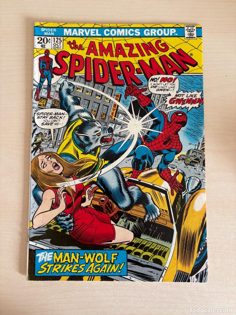C&oacute;mics: The Amazing Spider-Man #125 (Marvel Comics USA, 1973)