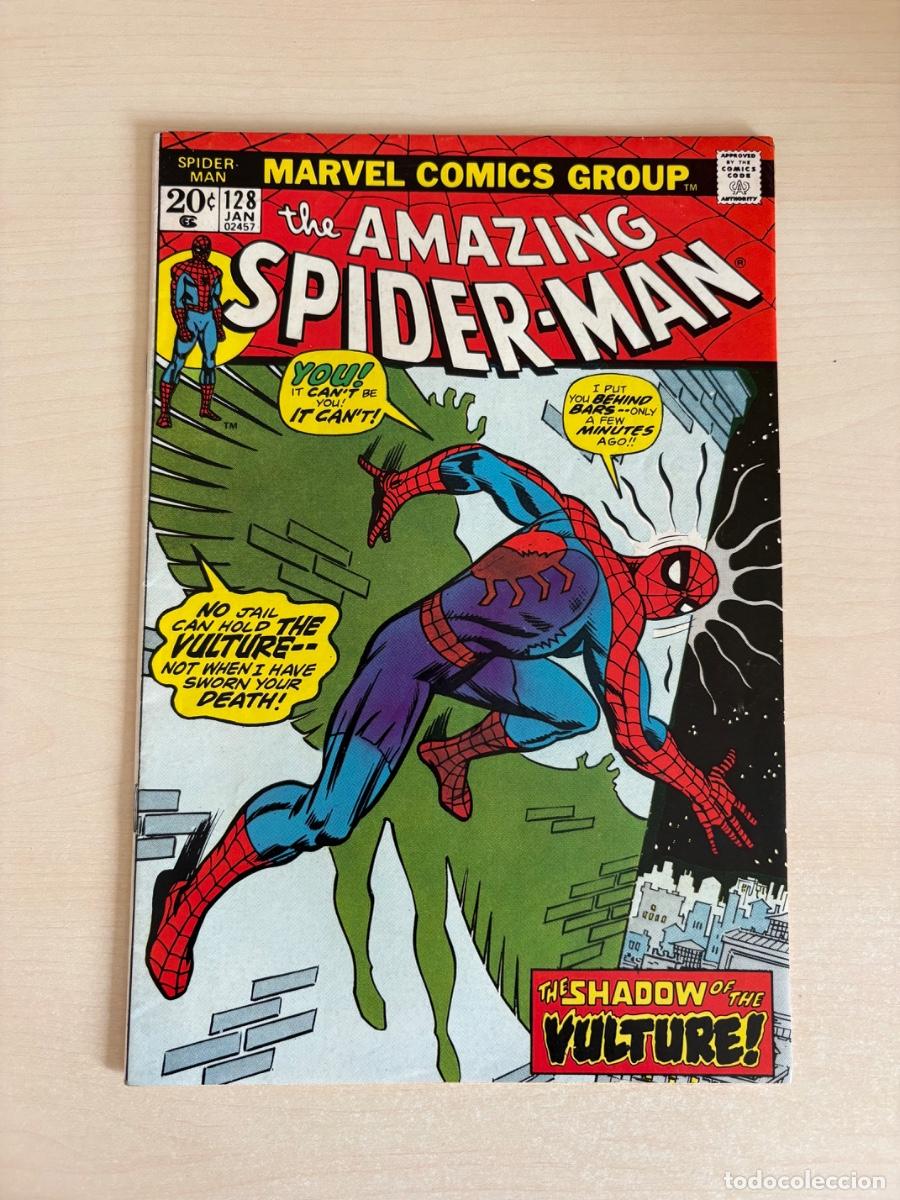 C&oacute;mics: The Amazing Spider-Man #128 (Marvel Comics USA, 1974)