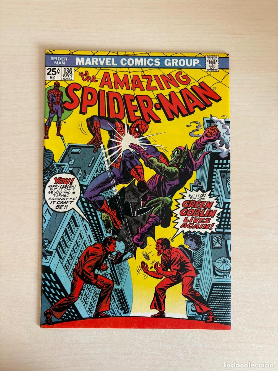C&oacute;mics: The Amazing Spider-Man #136 (Marvel Comics USA, 1974)