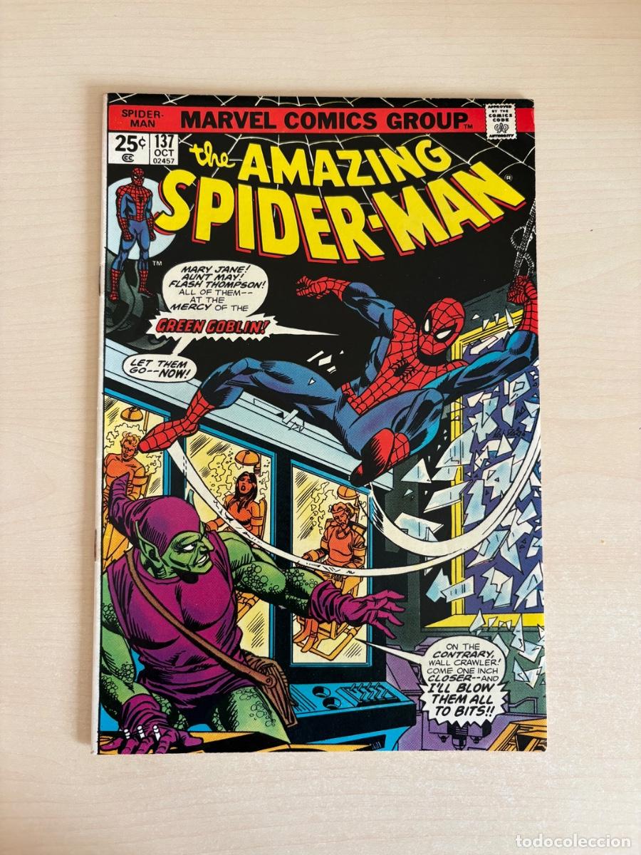 C&oacute;mics: The Amazing Spider-Man #137 (Marvel Comics USA, 1974)