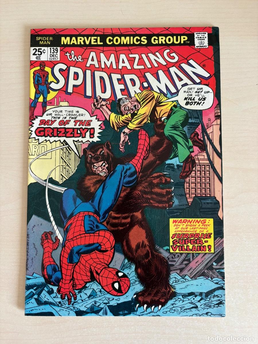 C&oacute;mics: The Amazing Spider-Man #139 (Marvel Comics USA, 1974)