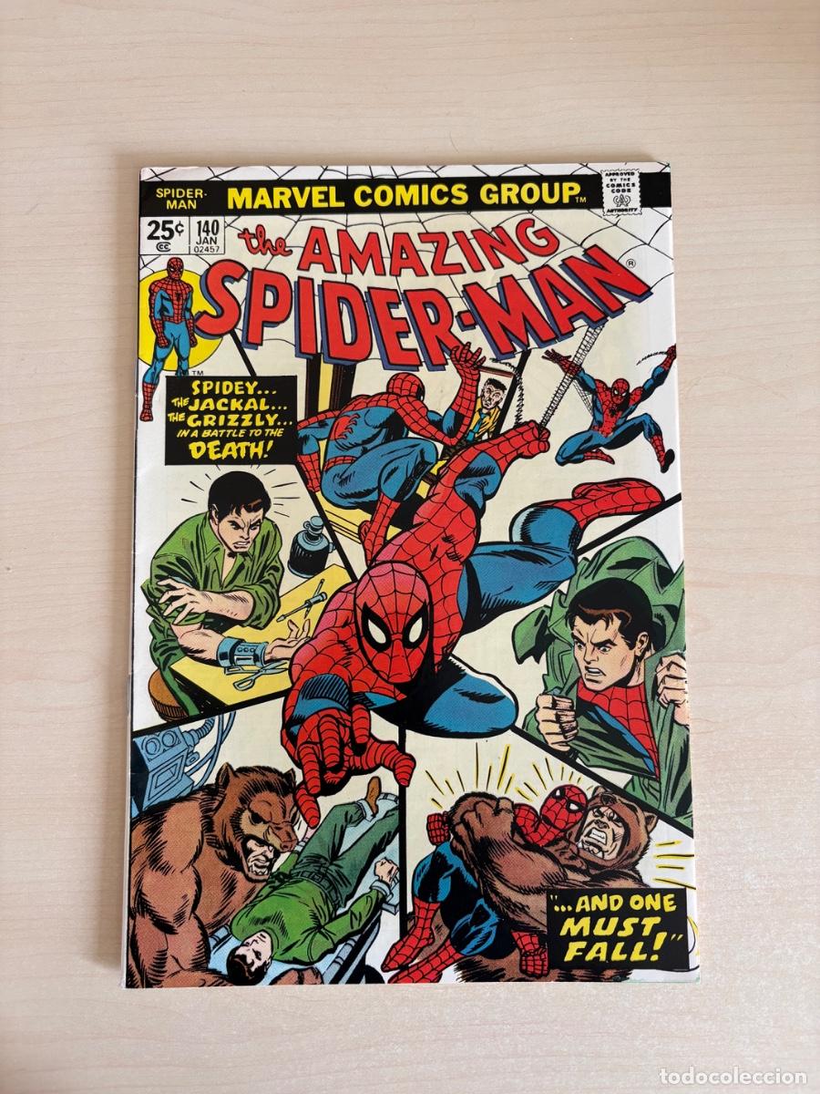 C&oacute;mics: The Amazing Spider-Man #140 (Marvel Comics USA, 1975)