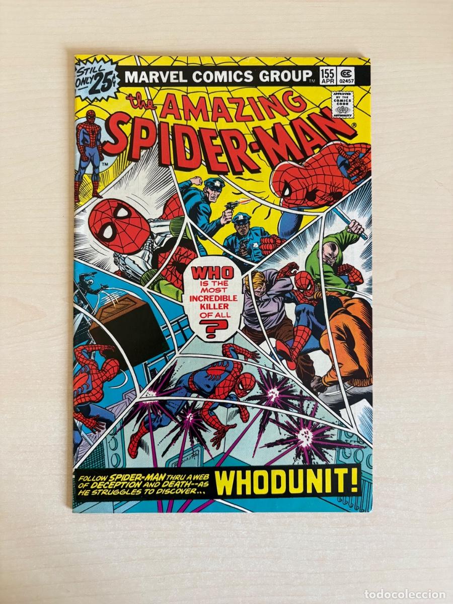 C&oacute;mics: The Amazing Spider-Man #155 (Marvel Comics USA, 1976)