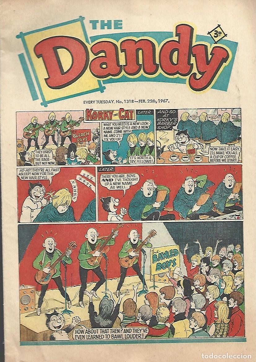 C&oacute;mics: The Dandy, 1317, 1318, 1967, D.C. Thompson, muy buen estado