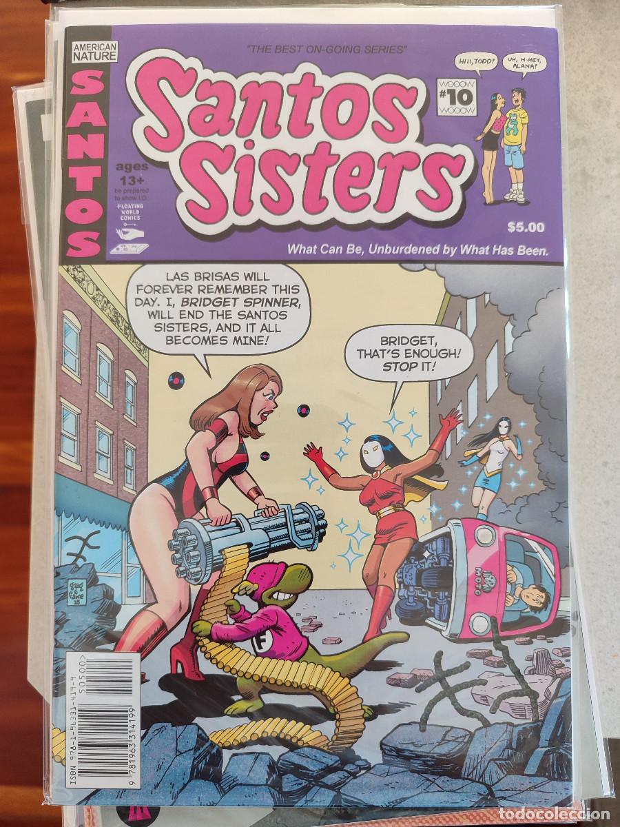C&oacute;mics: SANTOS SISTERS #10 (FLOATING WORLD COMICS, 2025)